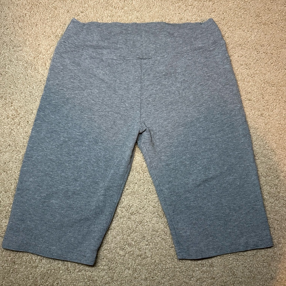 Gray Casual Shorts